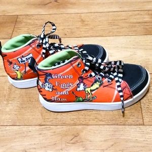 Skechers green eggs and ham hightops